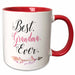 image of 11oz Two-Tone Red Mug