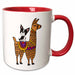 image of 15oz Two-Tone Red Mug