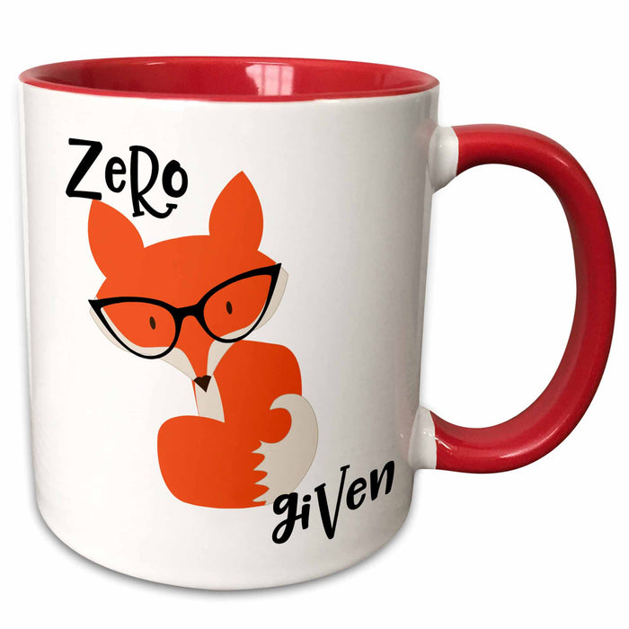 image of 15oz Two-Tone Red Mug