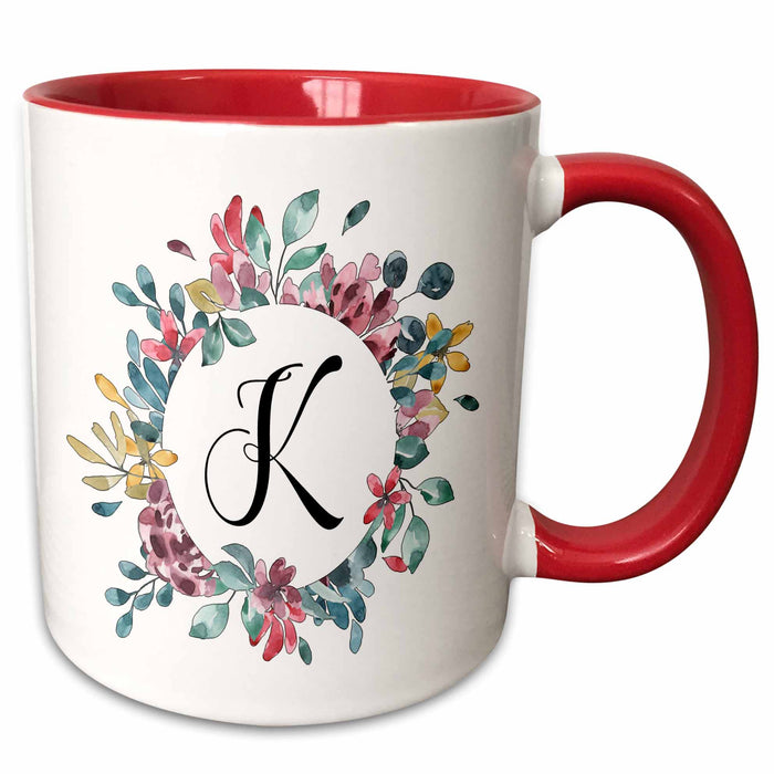 image of 11oz Two-Tone Red Mug