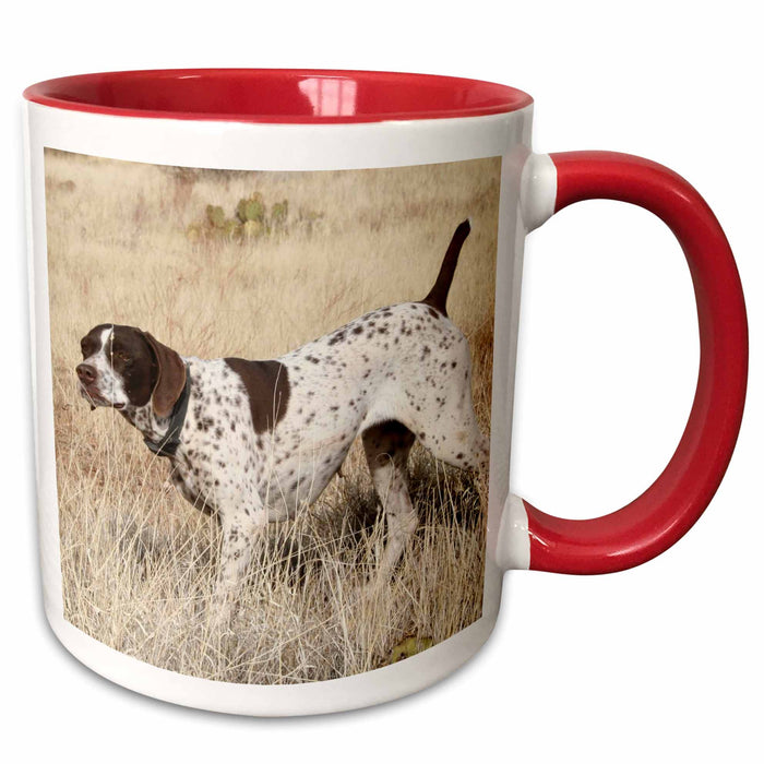 image of 11oz Two-Tone Red Mug