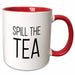 image of 11oz Two-Tone Red Mug