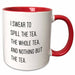 image of 15oz Two-Tone Red Mug