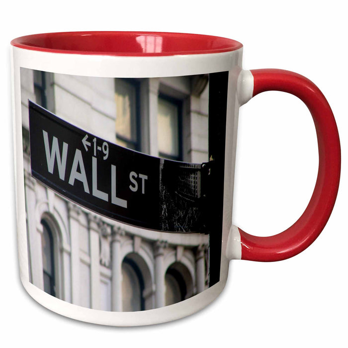 image of 15oz Two-Tone Red Mug