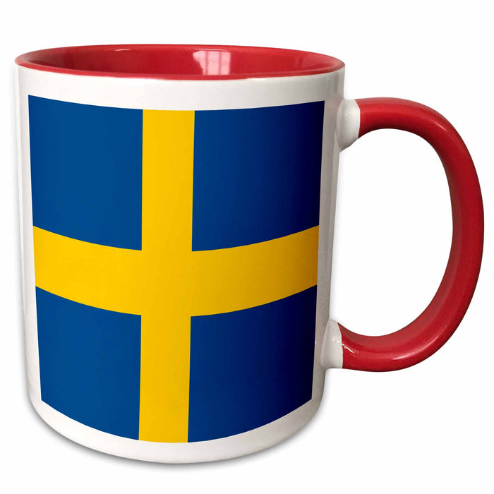 image of 15oz Two-Tone Red Mug