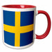 image of 15oz Two-Tone Red Mug