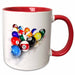 image of 11oz Two-Tone Red Mug