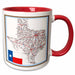 image of 15oz Two-Tone Red Mug