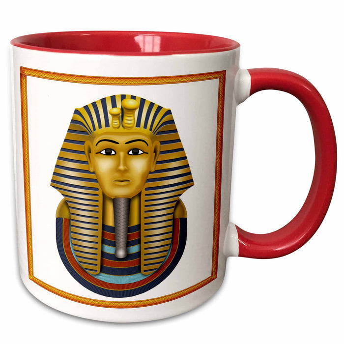 image of 15oz Two-Tone Red Mug