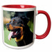 image of 11oz Two-Tone Red Mug