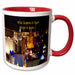 image of 15oz Two-Tone Red Mug