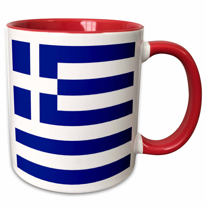 image of 11oz Two-Tone Red Mug