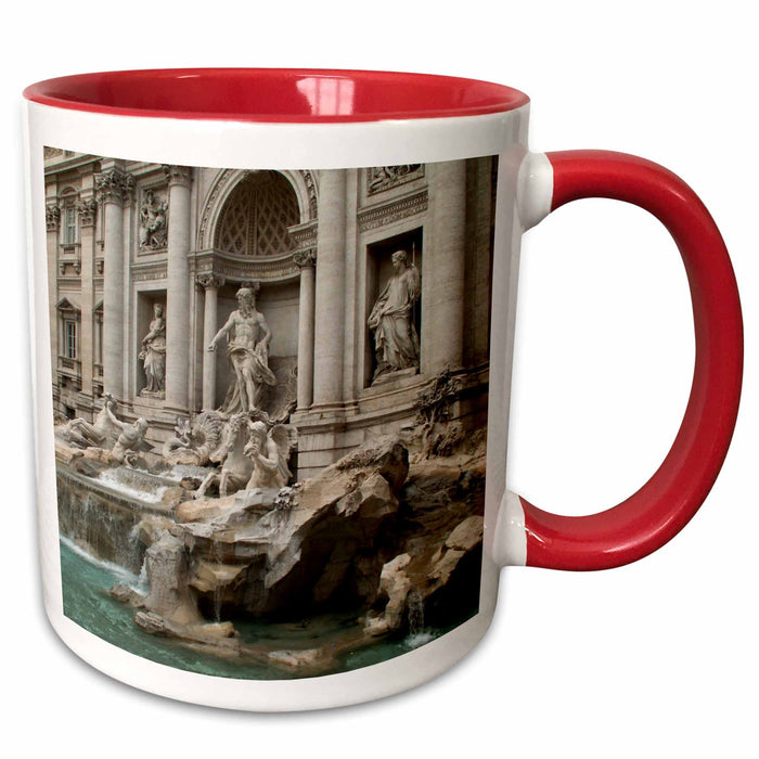 image of 11oz Two-Tone Red Mug