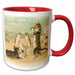 image of 15oz Two-Tone Red Mug