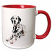 image of 15oz Two-Tone Red Mug