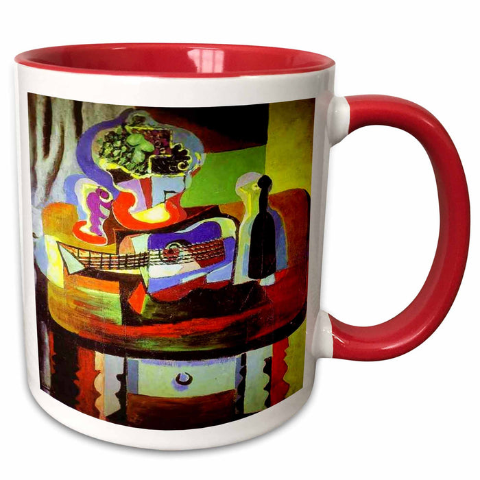 image of 11oz Two-Tone Red Mug