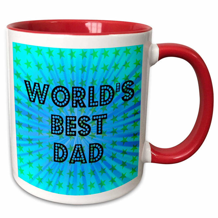 image of 11oz Two-Tone Red Mug