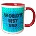 image of 15oz Two-Tone Red Mug