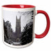 image of 11oz Two-Tone Red Mug