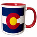 image of 11oz Two-Tone Red Mug