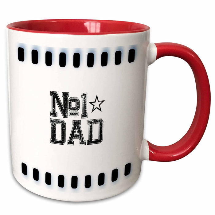 image of 11oz Two-Tone Red Mug