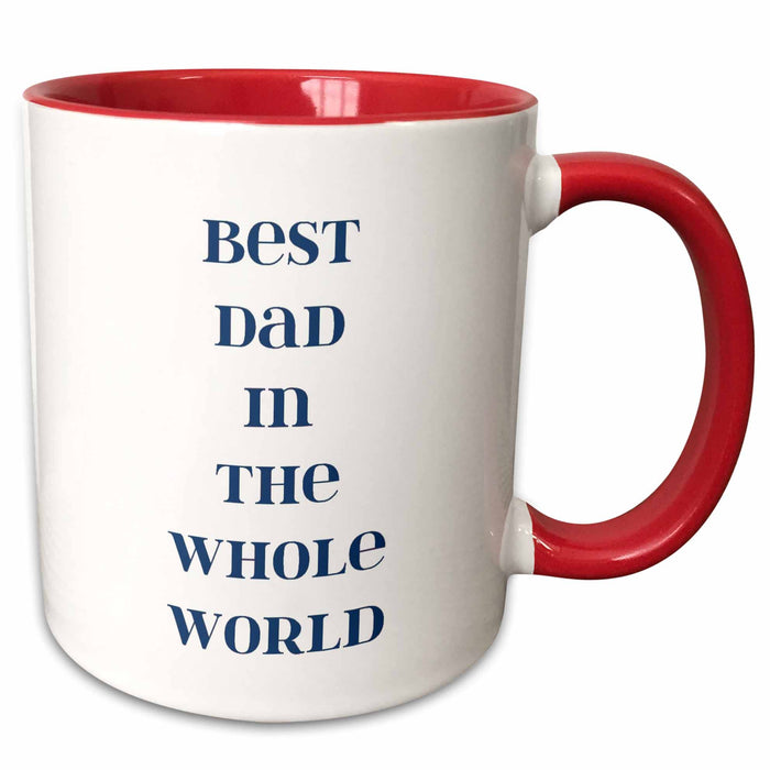 image of 11oz Two-Tone Red Mug