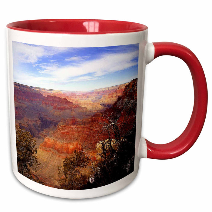 image of 15oz Two-Tone Red Mug