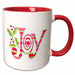 image of 11oz Two-Tone Red Mug