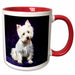 image of 11oz Two-Tone Red Mug