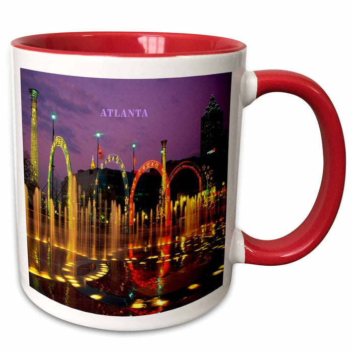 image of 15oz Two-Tone Red Mug