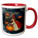 image of 15oz Two-Tone Red Mug