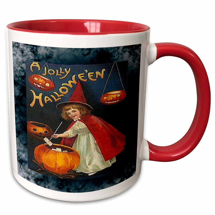 image of 11oz Two-Tone Red Mug