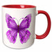 image of 11oz Two-Tone Red Mug