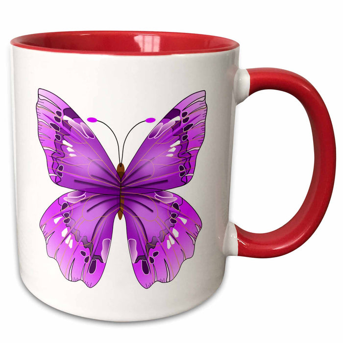 image of 15oz Two-Tone Red Mug