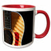 image of 11oz Two-Tone Red Mug