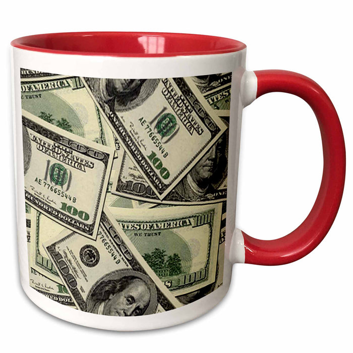 image of 15oz Two-Tone Red Mug