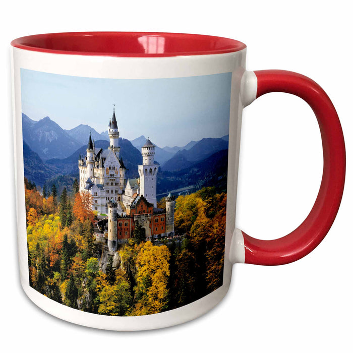 image of 11oz Two-Tone Red Mug