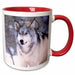 image of 11oz Two-Tone Red Mug