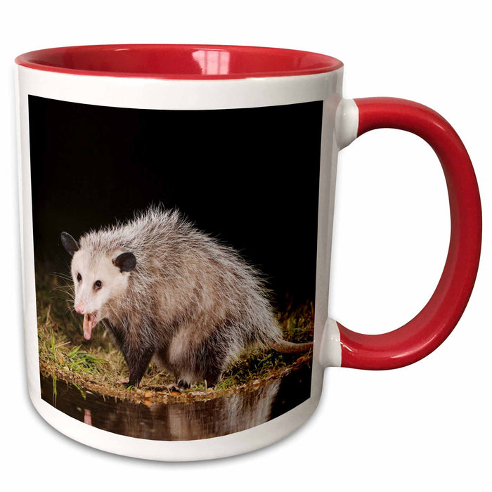 image of 11oz Two-Tone Red Mug