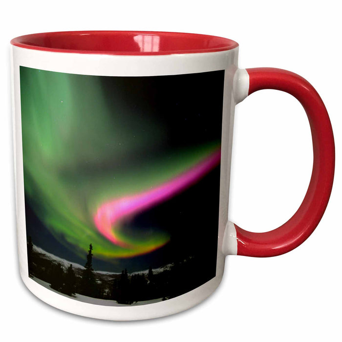 image of 11oz Two-Tone Red Mug