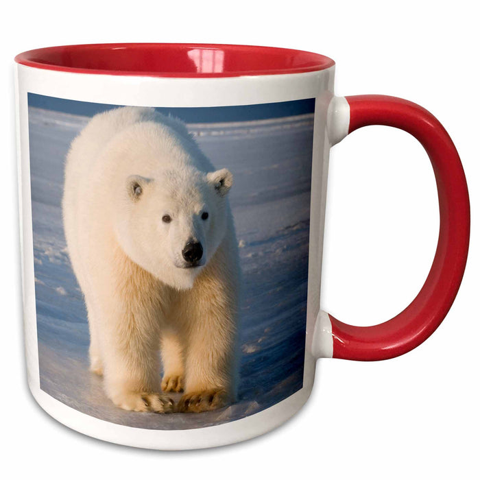 image of 11oz Two-Tone Red Mug