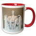 image of 11oz Two-Tone Red Mug