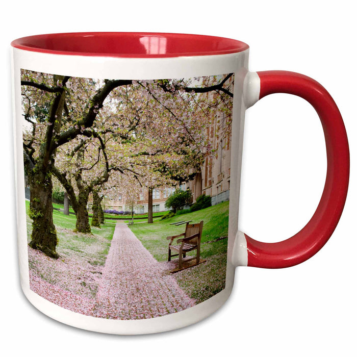 image of 15oz Two-Tone Red Mug