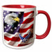 image of 11oz Two-Tone Red Mug