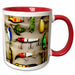 image of 15oz Two-Tone Red Mug