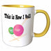 image of 15oz Two-Tone Yellow Mug