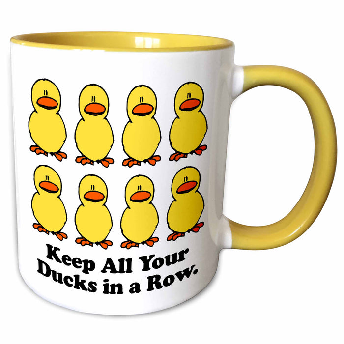 image of 15oz Two-Tone Yellow Mug