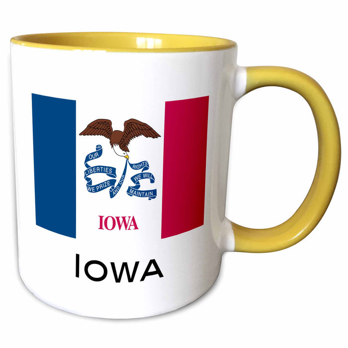 image of 11oz Two-Tone Yellow Mug