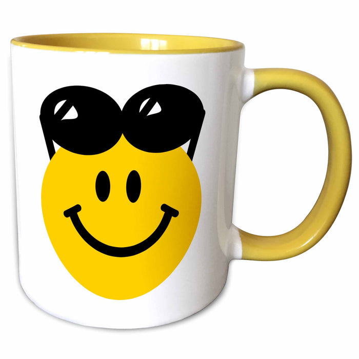 image of 11oz Two-Tone Yellow Mug