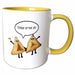 image of 15oz Two-Tone Yellow Mug